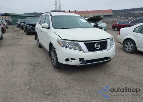 2014 Nissan Pathfinder S z USA, uszkodzony, nr VIN 5N1AR2MM6EC613292